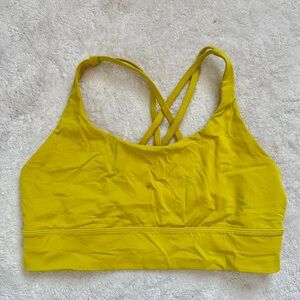 lululemon athletica Yellow Sports Bra
